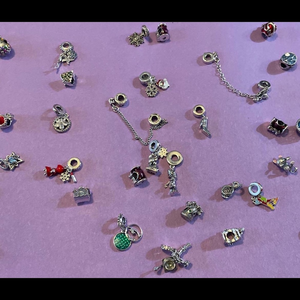 All Silver charm925